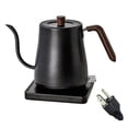thumbnail image 3 of Tnarru Electric Home Water Kettle Quick Heating Housewarming Gifts Automatic Shut Off Office Teapot Water Kettle for Tea House Hotel Black, 3 of 8