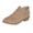 Khaki, variant on UKAP Ladies Short Bootie Slip On Chelsea Boot Mid Top Ankle Boots Walking Shoes Breathable Khaki 8.5