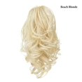 thumbnail image 2 of Messy Hair Bun Synthetic Hairpieces Natural Wave Claw Clip Short Ponytail Hair Extensions, 2 of 7