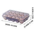 thumbnail image 2 of Popular Picks,Portable Stackable Food Storage Box, Refrigerator Preservation Box, Food Grade Kitchen Storage, Household Preservation Container for Organizing Food, | Plastic, D-325 $BS$3, 2 of 8