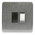 thumbnail image 1 of CRABTREE - 13A Switched Fused Spur, Satin Chrome, 1 of 1