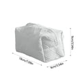 thumbnail image 4 of Iumwxz Drawer Organizers and Storage Solid Color Macaron Color Family Car Tissue Set Plain Color Restaurant Paper Bag Lightweight Desktop Tissue Box Soft and Breathable Office Supplies White,Spandex, 4 of 7