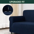 thumbnail image 4 of CHUN YI 1-Piece Checks Stretch Sofa Cover Slipcover Couch Cover, 4 of 6