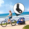 thumbnail image 4 of Convenient 2-Piece Steel Bike Trailer Coupler Set - Perfect Attachment For Pet Trailers, Cargo Trailers, Child Carts, And More, Includes Rear Wheel And Cycling Adapter Accessories For Easy Use, 4 of 8