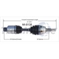 thumbnail image 2 of TrakMotive Mi-8138 CV Axle Shaft, 2 of 2