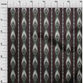 thumbnail image 2 of oneOone Cotton Flex Fabric Stripe & Geometric Ikat Decor Fabric Printed BTY 40 Inch Wide, 2 of 4