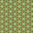 thumbnail image 1 of Ahgly Tapis d'Intérieur Lavable en Machine Carré Jaune-Vert, 6 Pieds Carré, 1 of 7