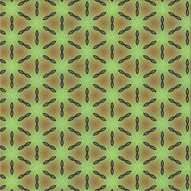 Ahgly Tapis d'Intérieur Lavable en Machine Carré Jaune-Vert, 6 Pieds Carré