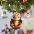 thumbnail image 1 of Vaidha Christmas Dinosaur Car Decoration Pendant Scene Layout Pendant Crafts Gift, 1 of 3