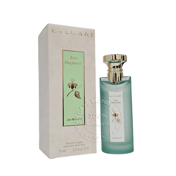 BVLGARI Eau Parfumée au Thé Vert 75ml Eau Parfumee Au The Vert by Bvlgari Eau De Cologne 2.5oz/75ml