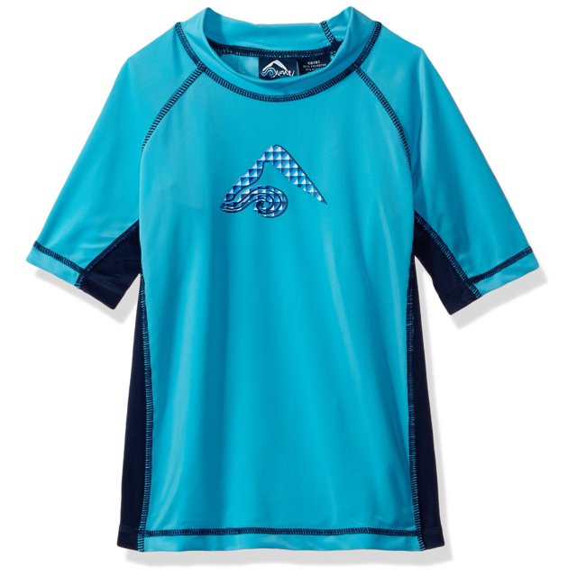 Kanu Surf Boys' Haywire UPF 50+ Sun Protective Rashguard Swim Shirt