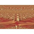 thumbnail image 1 of Ahgly Company Machine Washable Indoor Rectangle Transitional Orange Area Rugs, 2' x 4', 1 of 7
