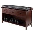 thumbnail image 2 of Winsome Adriana 2-Piece Storage Bench with Cushion Seat - 94306, 2 of 8