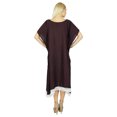 thumbnail image 4 of Bimba Robe Poncho Maxi Kaftan Longue pour Femmes Coupe Ample Robe Poncho en Rayonne Caftan Grande Taille, 4 of 5
