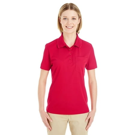 Ash City - Polo Piqué Performance Core 365 pour Femmes Origin avec Poche