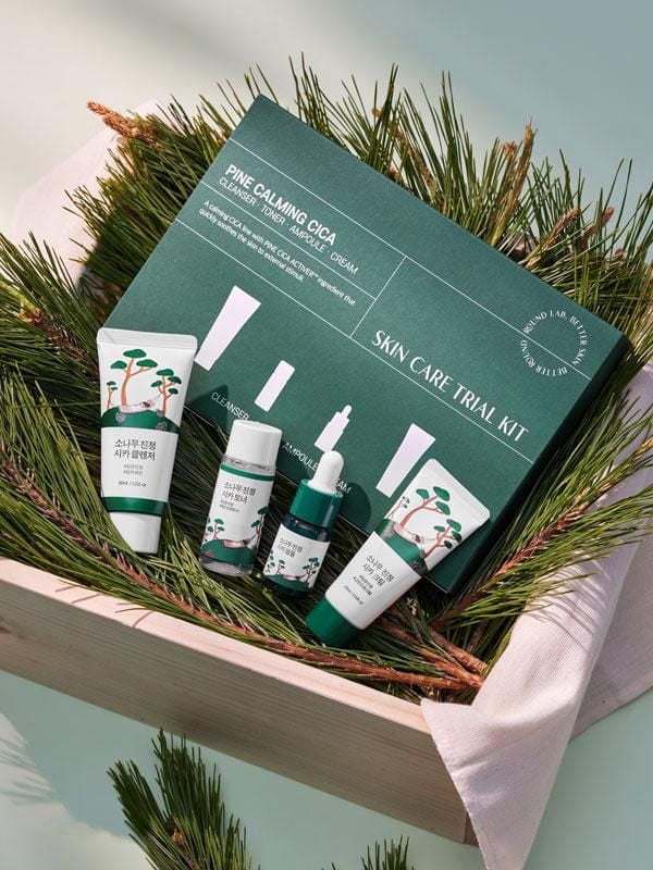 Round Lab Kit d'essai apaisant Cica Pine