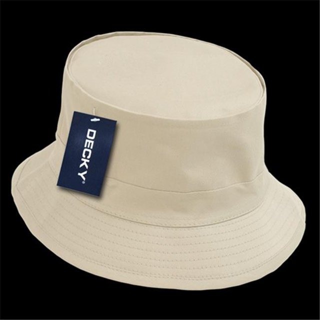 Decky 450-PL-STN-06 Fishermans Hat, Stone - Small & Medium