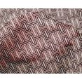 thumbnail image 4 of oneOone Silk Tabby Fabric Greek Key Geometric Print Fabric BTY 42 Inches, 4 of 4
