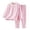 Pink, variant on GPOECD Toddler Pajamas Girls Winter Sleepwear Long Sleeve Pajamas Cozy Thermal Loungewear Solid Color Home Outfit 12M-9Y Sleepwear Beige,90