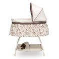 thumbnail image 3 of Delta Children Deluxe Sweet Beginnings Bassinet, Falling Leaves, 3 of 7