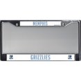 thumbnail image 1 of Cadre de Plaque d'Immatriculation Memphis Grizzlies Chrome, 1 of 2