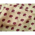 thumbnail image 4 of oneOone Silk Tabby Fabric Floral Block Fabric Prints By Yard 42 Inch Wide, 4 of 4
