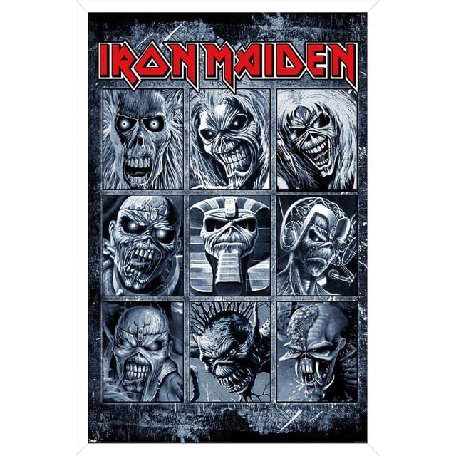 Iron Maiden - Grid Wall Poster, 22.375" x 34"