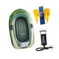 thumbnail image 3 of jinwen Inflatable 2 Person Water Raft Floating 1 person with paddle, 3 of 9