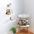 thumbnail image 2 of Sorbus Rustic 5.5 in x 16.25 in Wood Floating Shelf Set 3 Count, 2 of 7