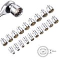 thumbnail image 4 of Lefu 12 Point Mirror Short Socket Head 3/8inch Drive Torx Bit Ratchet Wrench Adapter, 4 of 8