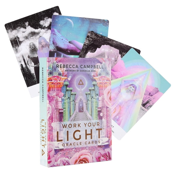 44Pcs Tarot Cards Work Your Light Oracle Card Board Deck Games for Family Party Palying Cards Entertainment Games