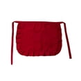 thumbnail image 1 of Xingzhi Polyester Apron Solid Color Replacement Cute Lace Kitchen Restaurant Coffee House Maid Costume Waitress Half Aprons Red, 1 of 6