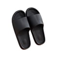 thumbnail image 2 of LSLJS Womens Mens Solid Color Slippers Super Soft Breathable Non-Slip Bedroom Home Slippers, Women's Slippers, 2 of 4
