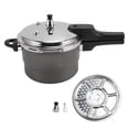 thumbnail image 2 of Pressure Cooker,Household Aluminum Alloy Stainless Steel Pressure Cooker Pressure Cookware Universal for Home Gas Induction Cooker, 2 of 7
