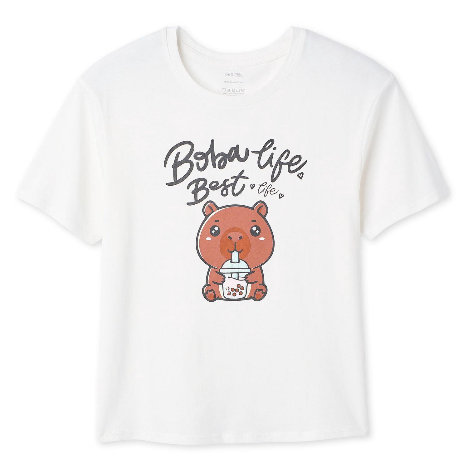 T-shirt à imprimé graphique George pour filles