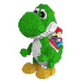 thumbnail image 1 of Super Mario Luigi Building Blocks Puzzle Micro 3d Figures Brick Toys-SinKeeU, 1 of 2
