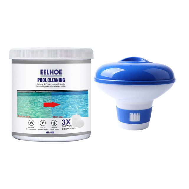 Clean Tablet Cleaning Tool Stain Remover Simple Operation Water Operation Fine Workmanship Long-lasting Pool Accessories Highly Effective Type 4