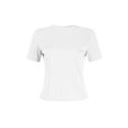 thumbnail image 2 of Gupgi Women's Ribbed Slim Fit T-Shirts Short Sleeve Crew Neck Tees Going Out Tight Shirt Summer Basic Tops, 2 of 6