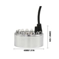 thumbnail image 2 of Dvkptbk Mist Maker Fogger Small Ultrasonics Fogs Machine Fountains Mistesr Fogger Water Garden Pond Foggers AirHumidifier with 12 LED Light Flashes, 2 of 4