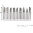 thumbnail image 2 of Tungsten Carbide HSS Rotary Burr Set -20pcs Wood Carving Drill Bits Set, 2 of 4