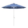 thumbnail image 1 of California Umbrella Parasol de Patio de 9 Pieds en Bleu Forêt, 1 of 4