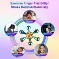 thumbnail image 4 of SURJDE Fidget Spinner Toy, 2-5 Mins Spins Durable High Speed Fast Rotation Precision Metal Fidget Spinner, Colorful Spinner Anxiety Stress Relief Boredom Killing Time Toys for Kids Adults, 4 of 6