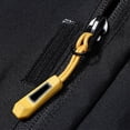 thumbnail image 5 of RXIRUCGD Manteau Veste Mode Ajustée à Capuche à Cordon avec Coutures pour Homme, Noir, Taille : 4TG, 5 of 5