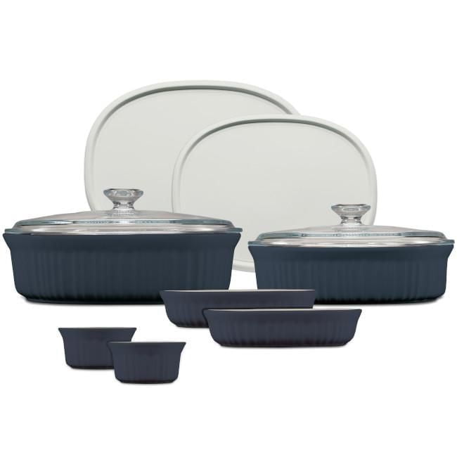CorningWare® French Colors 10-pc Oval Set, Navy