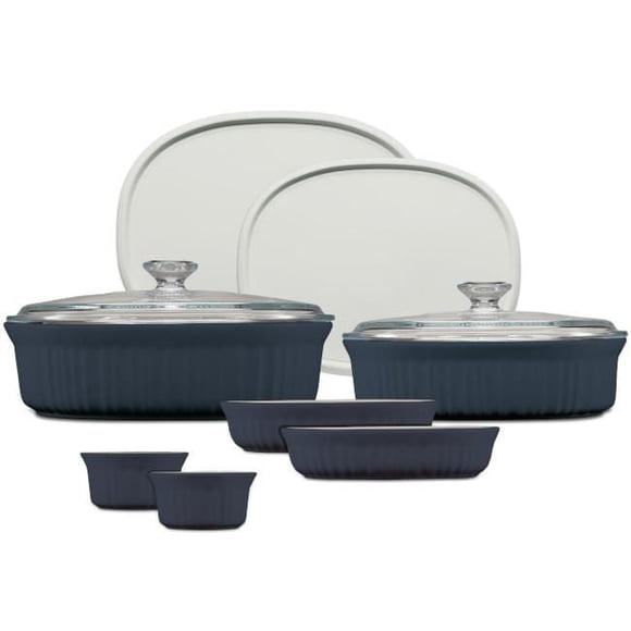 CorningWare® French Colors 10-pc Oval Set, Navy
