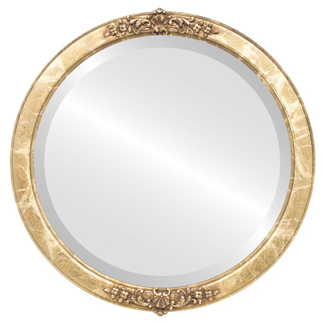 Athena Framed Mirror - Champagne Gold