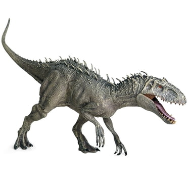 Figurines d'Action Jurassiques en Plastique Indominus Rex Jurassiques en Plastique Bouche Ouverte Dinosaure Monde Animaux Modèle Jouet pour Enfant Cadeau