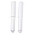 thumbnail image 2 of White Toilet Paper Holder, Retractable Spring Roller for Bathroom Dispenser, 2 of 5