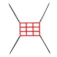 thumbnail image 1 of Cible de Zone de Frappe 2X pour Filet de Baseball Softball Cible de Lancer Ajustable pour Filet 7X7 Vendue Seulement Cible Centrale Zone, 1 of 3