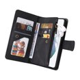 thumbnail image 2 of Case for Samsung Galaxy S21 5G Cover Zipper Pocket Wallet Case Magnetic Protective - Black, 2 of 5